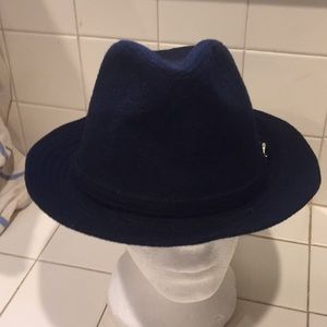 Black Arlin Fedora style hat, size M, made in Korea